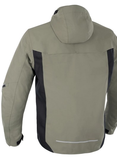 Oxford Mondial Street Dry2Dry Laminate Men‘s Jacket Khaki bak