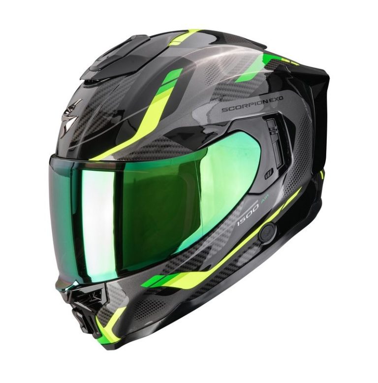 Scorpion EXO-1500 AIR SLEEK Black-Green
