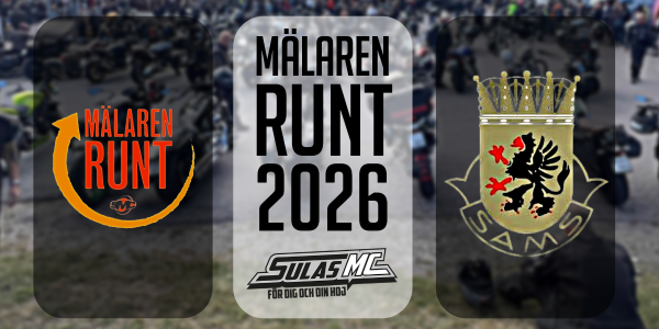 Mälaren Runt Strängnäs hos Sulas MC på SAMS Motorstadion