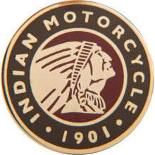 Indian Motorcycle Pin Circle Icon